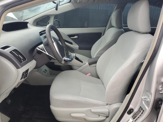 JTDKN3DU7A0172049 - 2010 TOYOTA PRIUS ვერცხლისფერი ფოტო 7