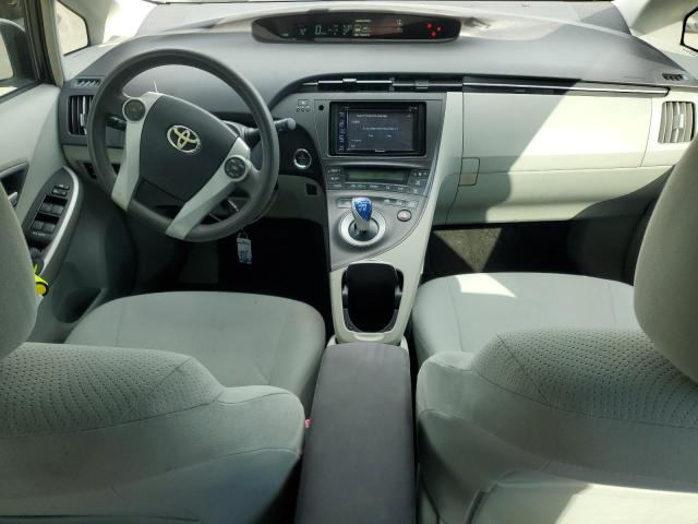 JTDKN3DU7A0172049 - 2010 TOYOTA PRIUS ვერცხლისფერი ფოტო 8
