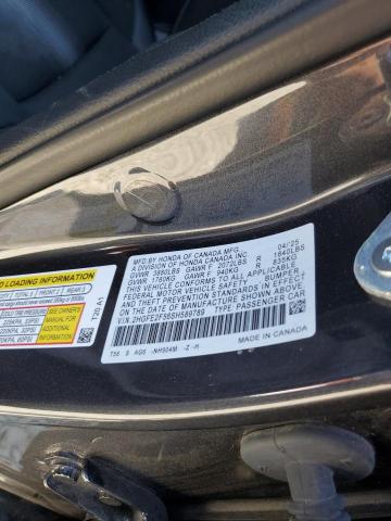 2HGFE2F56SH589789 - 2025 HONDA CIVIC SPORT Graphit Foto 12