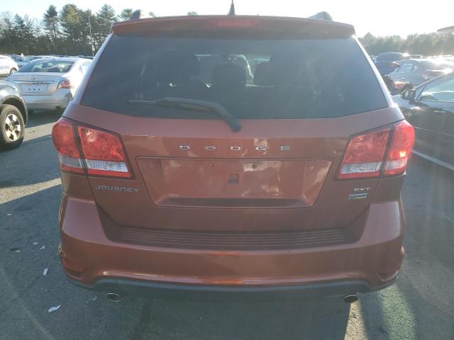 3C4PDCBG0DT581443 - 2013 DODGE JOURNEY SXT MAROON photo 6