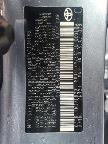 5YFB4MDEXRP127271 - 2024 TOYOTA COROLLA LE Gris foto 13