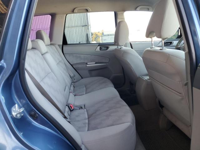 JF2SH61629G796117 - 2009 SUBARU FORESTER 2.5X BLUE photo 10