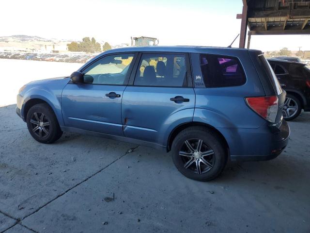 JF2SH61629G796117 - 2009 SUBARU FORESTER 2.5X BLUE photo 2