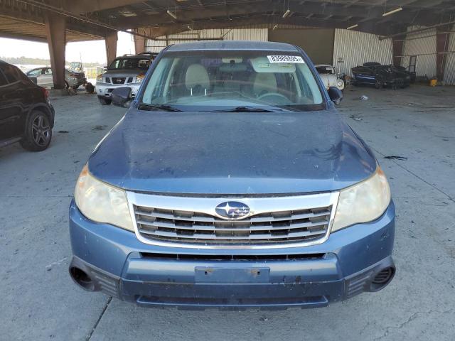 JF2SH61629G796117 - 2009 SUBARU FORESTER 2.5X BLUE photo 5