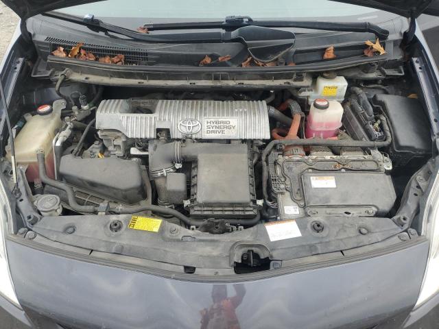 JTDKN3DU9F0425699 - 2015 TOYOTA PRIUS GRAY photo 11