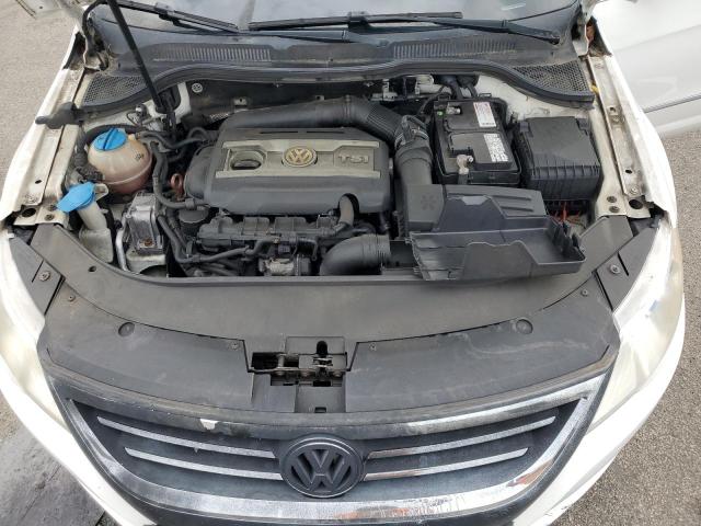 WVWMP7AN4BE714204 - 2011 VOLKSWAGEN CC SPORT WHITE photo 11