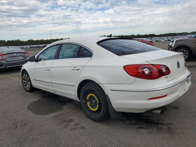 WVWMP7AN4BE714204 - 2011 VOLKSWAGEN CC SPORT WHITE photo 2
