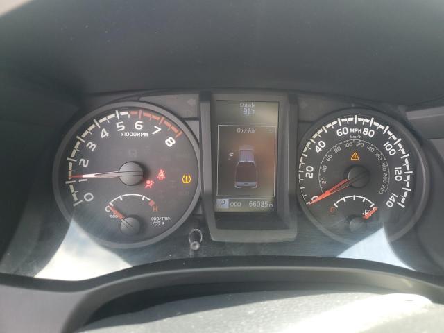 5TFAX5GN2KX147218 - 2019 TOYOTA TACOMA DOUBLE CAB 灰色 照片 9