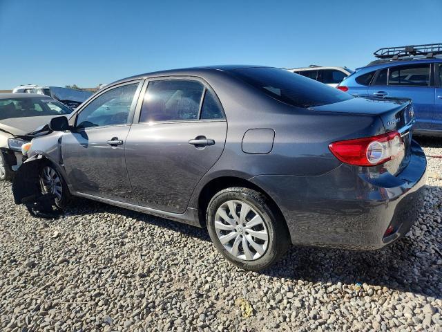 5YFBU4EE9DP202288 - 2013 TOYOTA COROLLA BASE GRAY photo 2