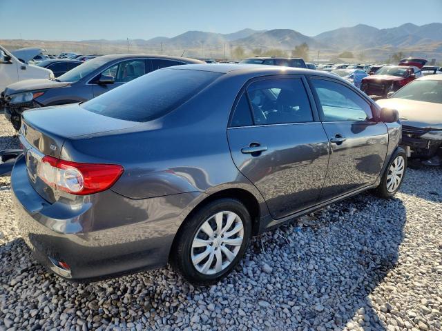5YFBU4EE9DP202288 - 2013 TOYOTA COROLLA BASE GRAY photo 3