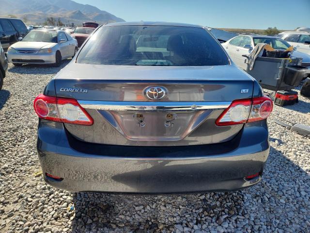 5YFBU4EE9DP202288 - 2013 TOYOTA COROLLA BASE GRAY photo 6