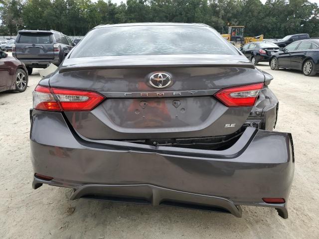 4T1B11HK6JU145292 - 2018 TOYOTA CAMRY L GRAY photo 6