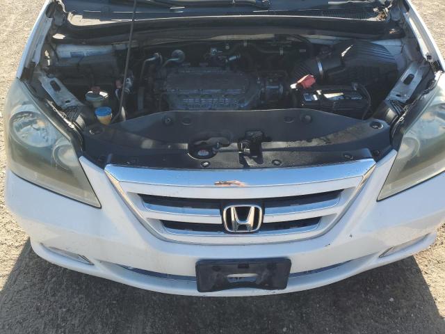 5FNRL38627B440158 - 2007 HONDA ODYSSEY EXL WHITE photo 11