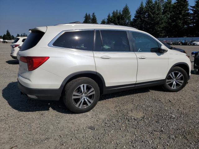 5FNYF6H34JB019043 - 2018 HONDA PILOT EX WHITE photo 3