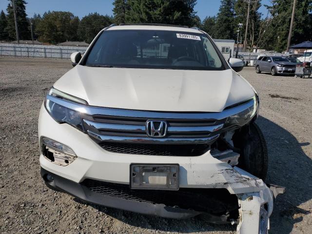 5FNYF6H34JB019043 - 2018 HONDA PILOT EX WHITE photo 5
