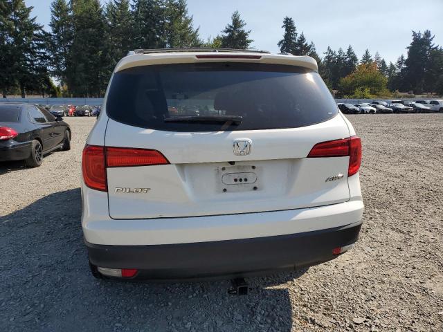 5FNYF6H34JB019043 - 2018 HONDA PILOT EX WHITE photo 6