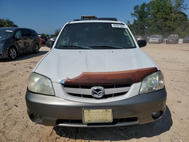 4F2CZ96114KM24319 - 2004 MAZDA TRIBUTE ES WHITE photo 5