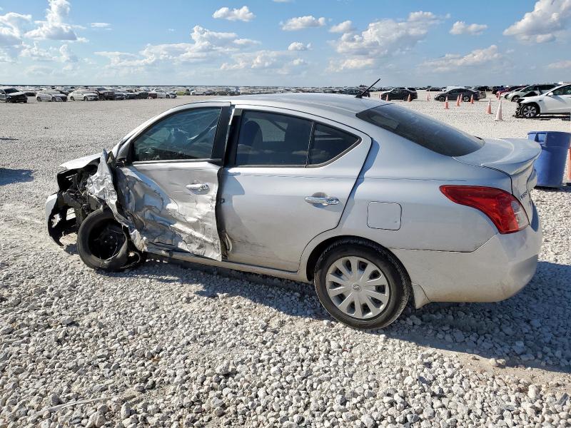 3N1CN7AP1DL872525 - 2013 NISSAN VERSA S SILVER photo 2