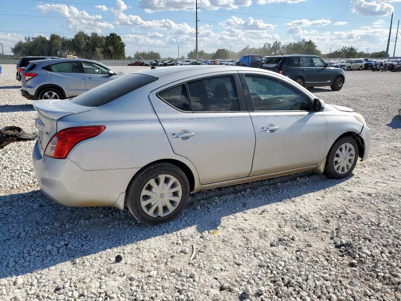 3N1CN7AP1DL872525 - 2013 NISSAN VERSA S SILVER photo 3