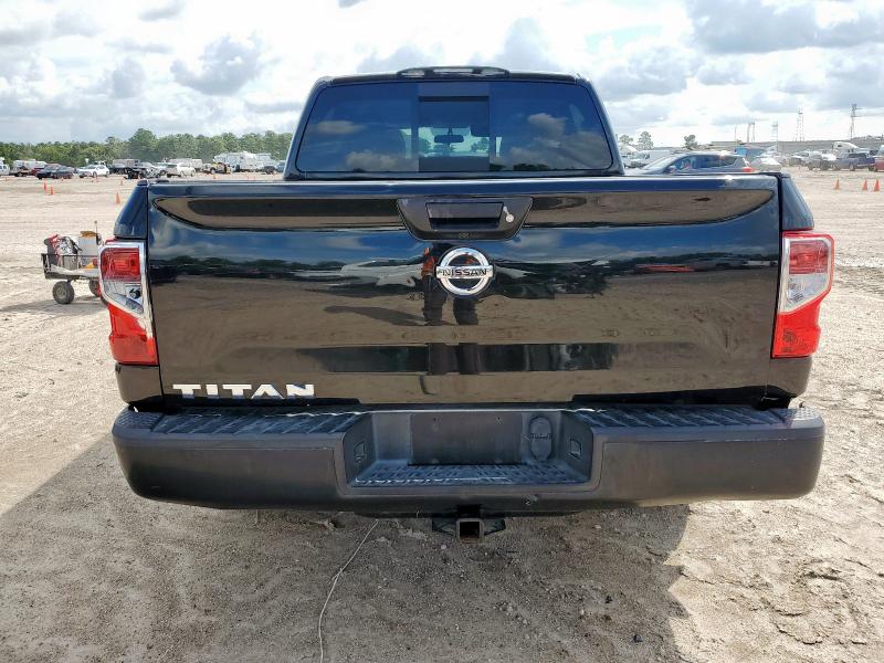 1N6AA1EK6KN518814 - 2019 NISSAN TITAN S შავი ფოტო 6