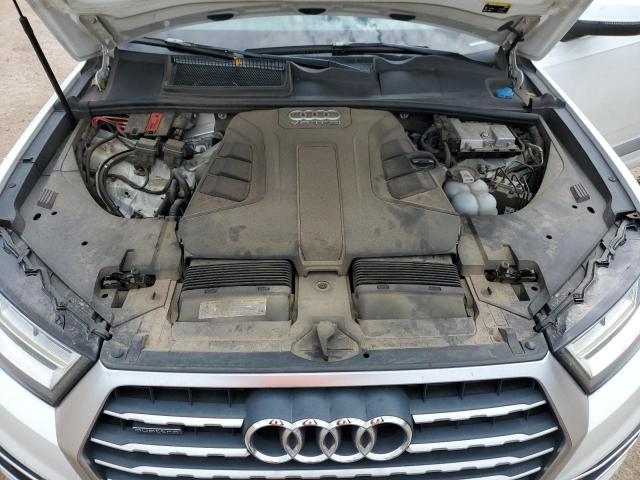 WA1AAAF78JD031786 - 2018 AUDI Q7 PREMIUM WHITE photo 12