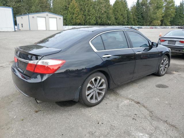 1HGCR2F55FA225813 - 2015 HONDA ACCORD SPORT 黑色 照片 3