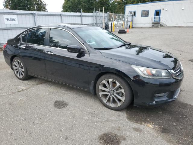 1HGCR2F55FA225813 - 2015 HONDA ACCORD SPORT 黑色 照片 4