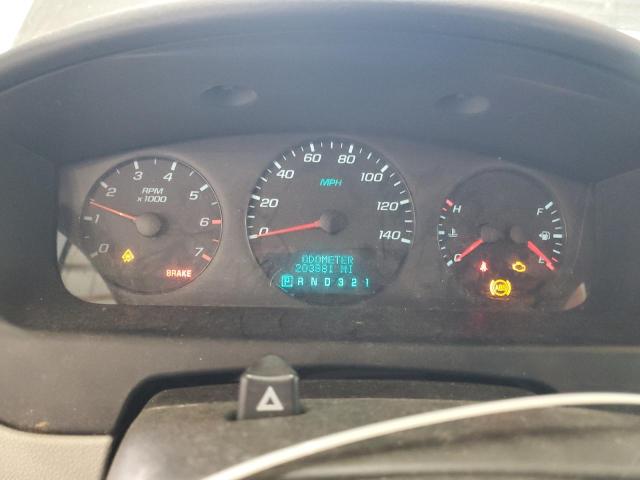 2G1WB58K889129685 - 2008 CHEVROLET IMPALA LS ნაცრისფერი ფოტო 9