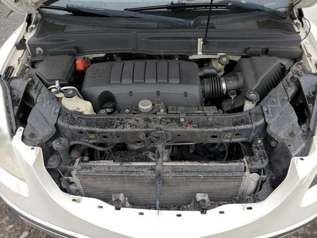 5GAKVBED7BJ237875 - 2011 BUICK ENCLAVE CXL თეთრი ფოტო 12
