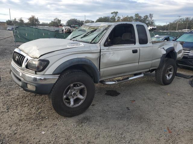5TESM92N34Z390124 - 2004 TOYOTA TACOMA XTRACAB PRERUNNER ვერცხლისფერი ფოტო 1