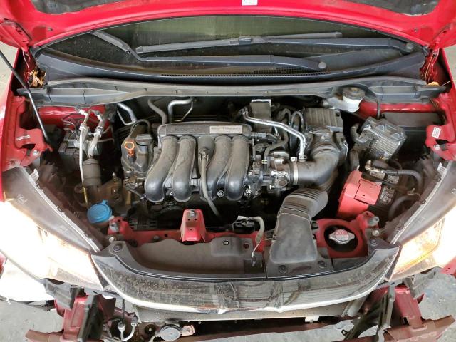 3HGGK5H46KM721146 - 2019 HONDA FIT LX წითელი ფოტო 11