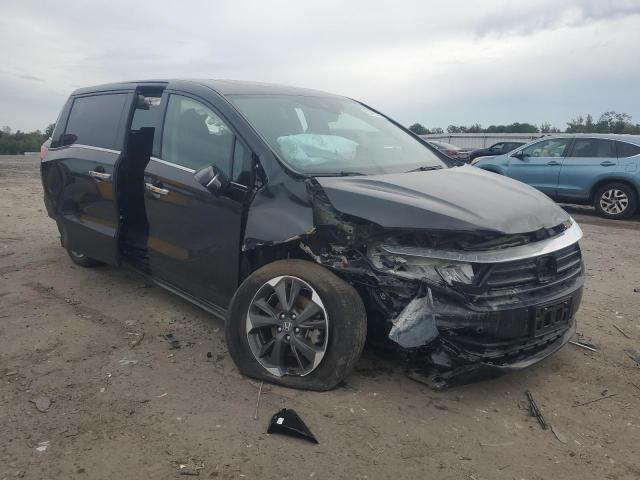 5FNRL6H98RB002551 - 2024 HONDA ODYSSEY ELITE BLACK photo 4