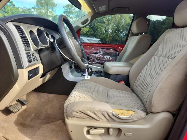 5TFRV54167X018853 - 2007 TOYOTA TUNDRA DOUBLE CAB SR5 RED photo 7