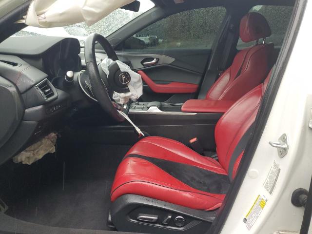 19UUB5F5XMA006062 - 2021 ACURA TLX TECH A WHITE photo 7