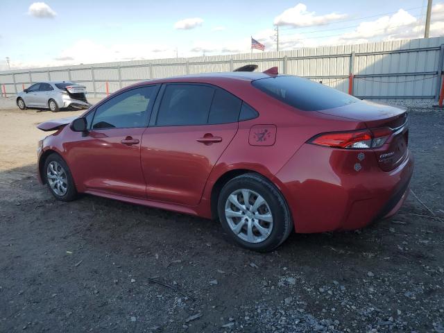 JTDEPRAEXLJ059927 - 2020 TOYOTA COROLLA LE RED photo 2