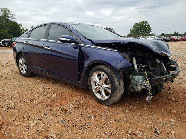 5NPEC4AC4DH714462 - 2013 HYUNDAI SONATA SE BLUE photo 4
