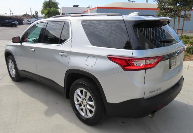 1GNERGKW3KJ189656 - 2019 CHEVROLET TRAVERSE LT ვერცხლისფერი ფოტო 4