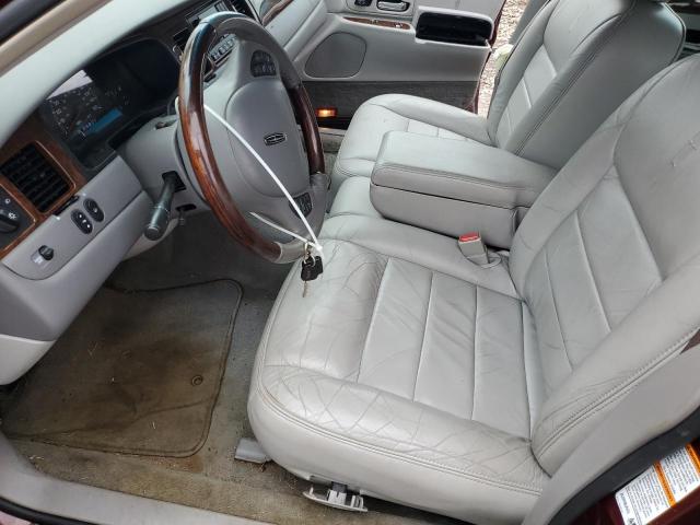 1LNHM82W31Y729292 - 2001 LINCOLN TOWN CAR SIGNATURE 红色 照片 7