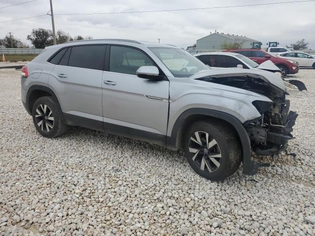 1V23C2CA3LC201607 - 2020 VOLKSWAGEN ATLAS CROS SE SILVER photo 4