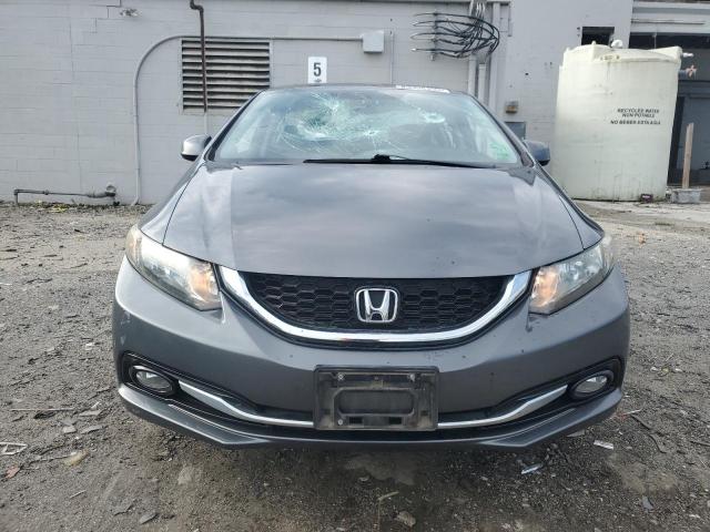 19XFB2F97DE033872 - 2013 HONDA CIVIC EXL GRAY photo 5