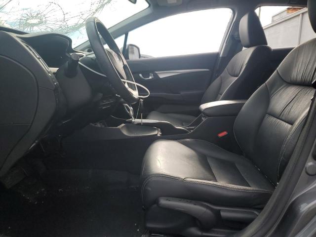 19XFB2F97DE033872 - 2013 HONDA CIVIC EXL GRAY photo 7