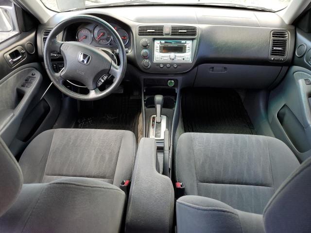 2HGES26705H537181 - 2005 HONDA CIVIC EX SILVER photo 8