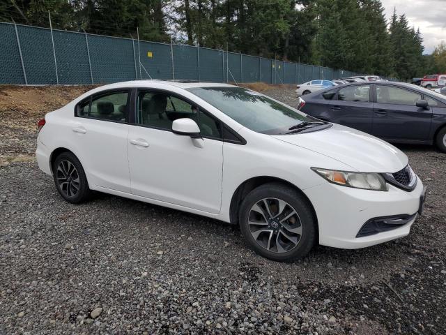 19XFB2F80DE274695 - 2013 HONDA CIVIC EX WHITE photo 4