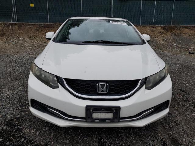 19XFB2F80DE274695 - 2013 HONDA CIVIC EX WHITE photo 5