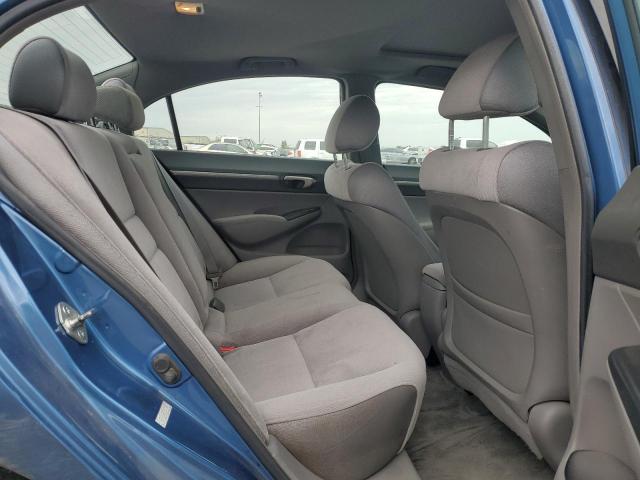 1HGFA16857L085258 - 2007 HONDA CIVIC EX BLUE photo 10