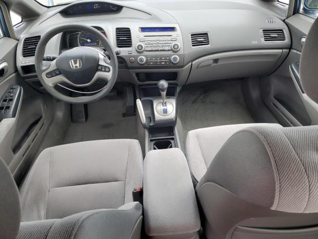 1HGFA16857L085258 - 2007 HONDA CIVIC EX BLUE photo 8