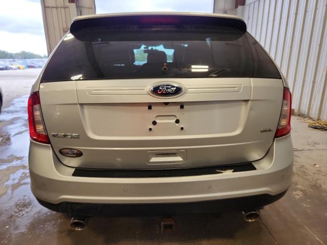 2FMDK3JC4DBA67769 - 2013 FORD EDGE SEL SILVER photo 6