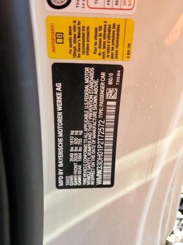 WMW33DH01P2T72572 - 2023 MINI COOPER WHITE photo 13