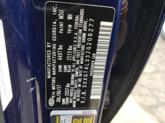 5XXGT4L33JG208277 - 2018 KIA OPTIMA LX ლურჯი ფოტო 13