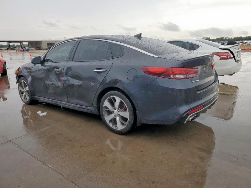 5XXGW4L21HG160822 - 2017 KIA OPTIMA SX გრაფიტი ფოტო 2